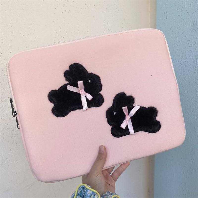 Funda acolchada para laptop con diseño conejo kawaii miniatura 7