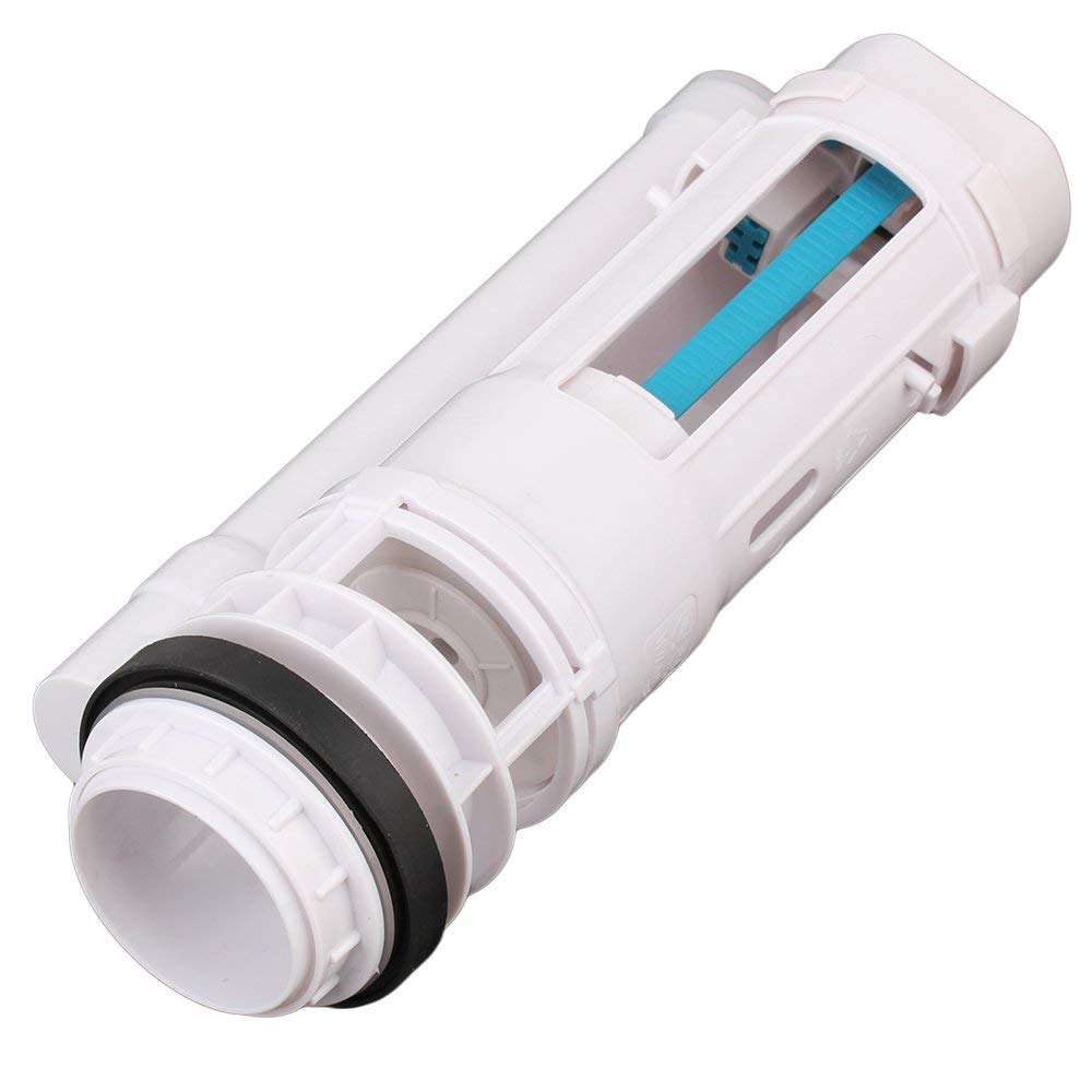 White 25cm Height Water Tank Split Dual Flush Fill Toilet Cistern Inlet Drain Valve Repair