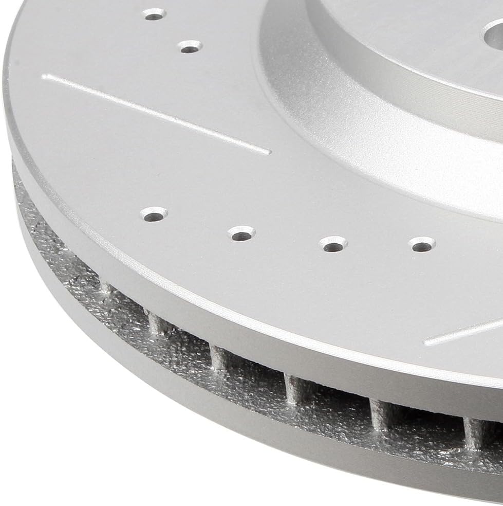 SCITOO Disc Brake Rotors Kits 55126 Front Vented Brake Rotors Fit For Buick For Lucerne 2006-2011,For Chevrolet For Impala 2006-2016,For Chevrolet For Monte Carlo 2006-2007