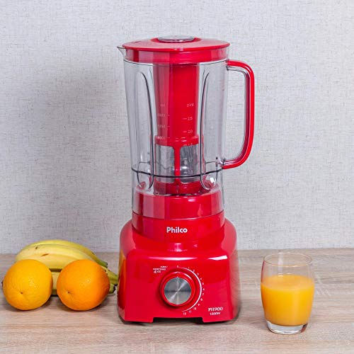 Liquidificador, Ph900, 3L, Vermelho, 110V, Philco
