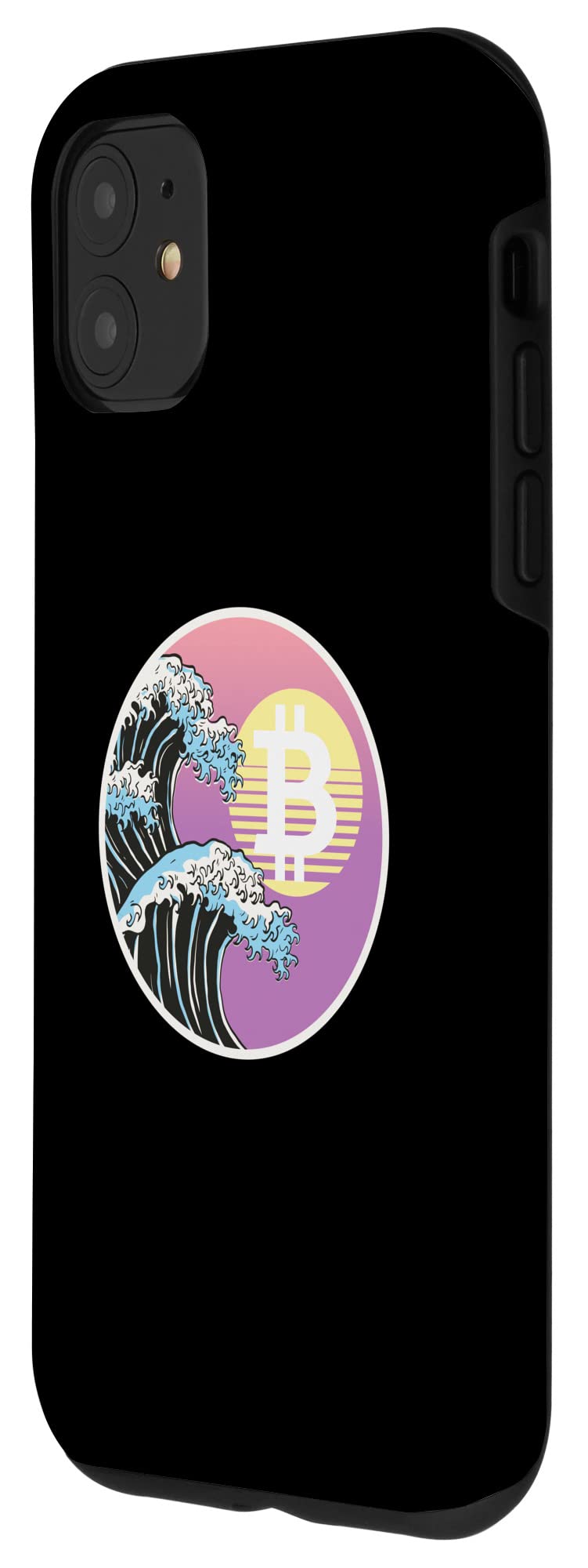 Amazon.co.jp: iPhone 11 ビットコイン 日本アート波型暗号通貨ロゴ スマホケース : 家電＆カメラ