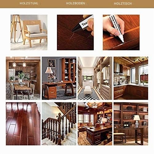 Daixism Möbelreparaturset, Holzmarker, Wachsstifte, für Flecken, Kratzer, Holzböden, Tische, Schreibtische, Schreiner, Bettpfosten, Ausbesserungen und Abdeckungen, 21 Stück