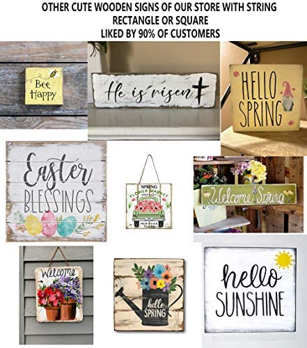 Houvssen If You Want To Know How Much I Love You, Count All The Waves In Sea - Rustic Wood Sign Beach Quote Nautical Nursery Wall Art 8×8 Inch Decorative Plaque Home Living Decor. #TOP3