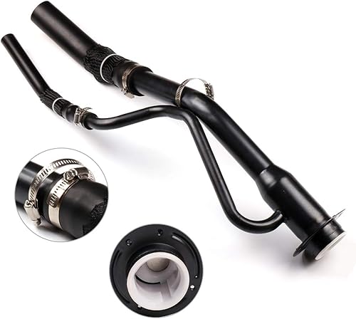 ECCPP Tubo de cuello de llenado de tanque de combustible F85Z9034TA Tubo de tanque de combustible apto para 1997-1998 para Ford para F-150 1997-1998