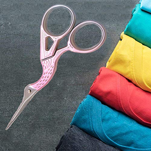 2 Pezzi Forbici da Ricamo, Forbici in Acciaio