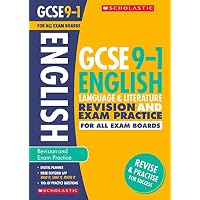 GCSE English Language & Literature Revision Guide & Practice Book for All Boards. Achieve the Highest Grades for the 9-1 Course inc free revision app