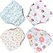 4 Pack Baby Toddler Reusable Toilet Pee Potty Training Pants Cloth Diapers Underwear (2T, B)