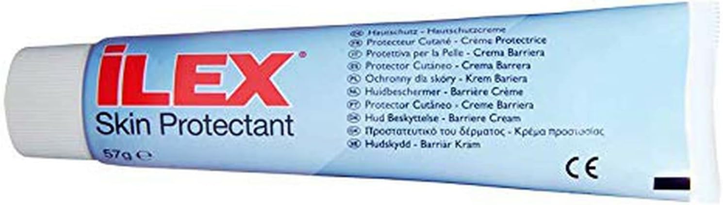 Ilex Skin Protectant Paste - Adult and Infant Barrier Cream | For Ostomy Sites, Minor Burns, Diaper Rash - Soothe and Heal Damaged Skin - 2 Ounce Tube