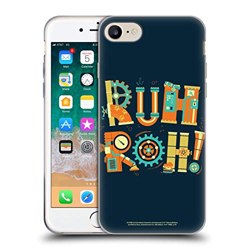 Image of Head Case Designs Officially Licensed Scoob! Scooby-Doo Movie Ruh Boh Graphics Gel Case [Military Grade Protection] Compatible with Apple iPhone 7/8 / SE 2020 & 2022 and Compatible with MagSafe