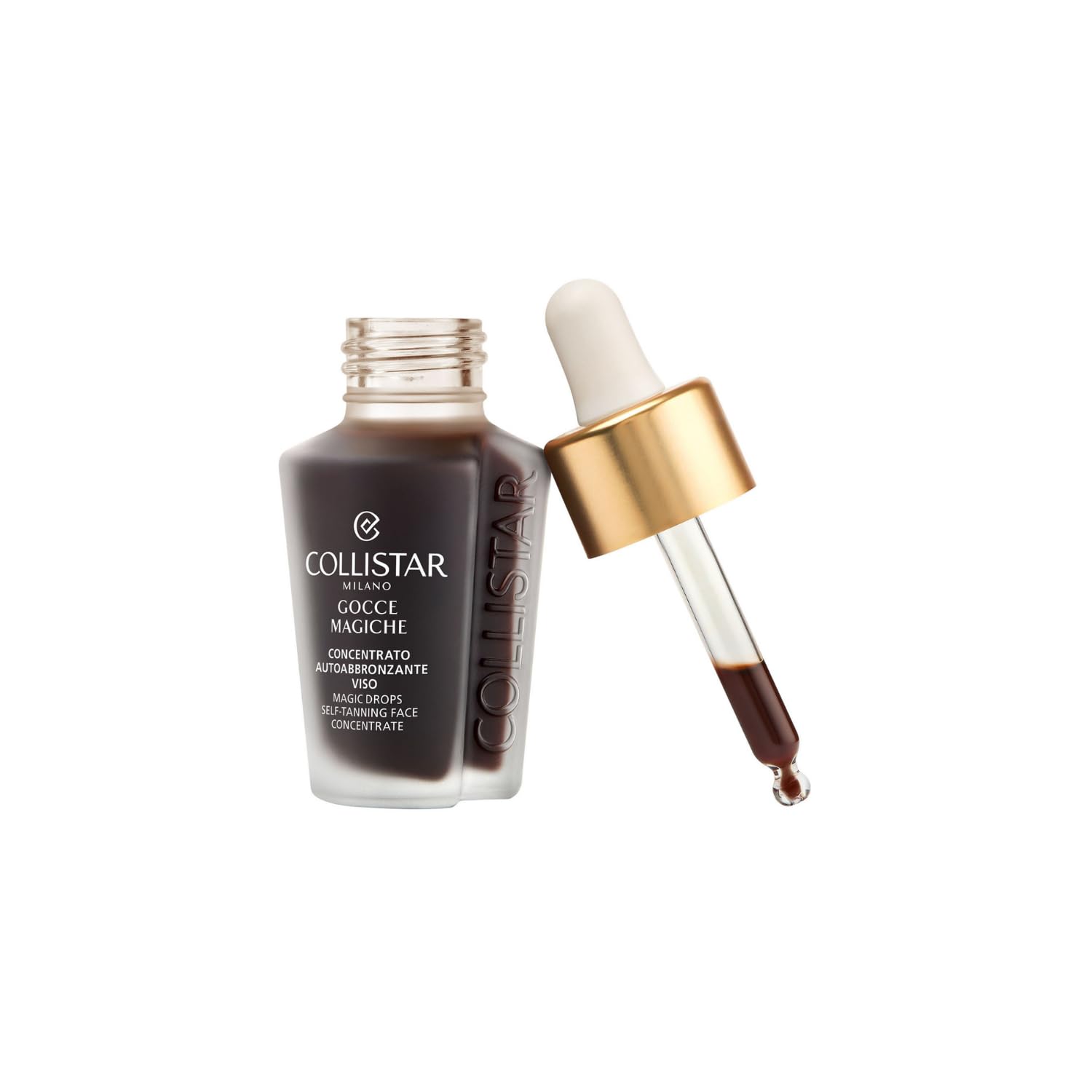 Collistar Gocce Magiche Viso, Geschenkidee, Schneller & Natürlicher Selbstbräuner, Goldener Effekt in 1 Stunde, Feuchtigkeit & Anti-Aging, Ohne Flecken, Für alle Hauttöne