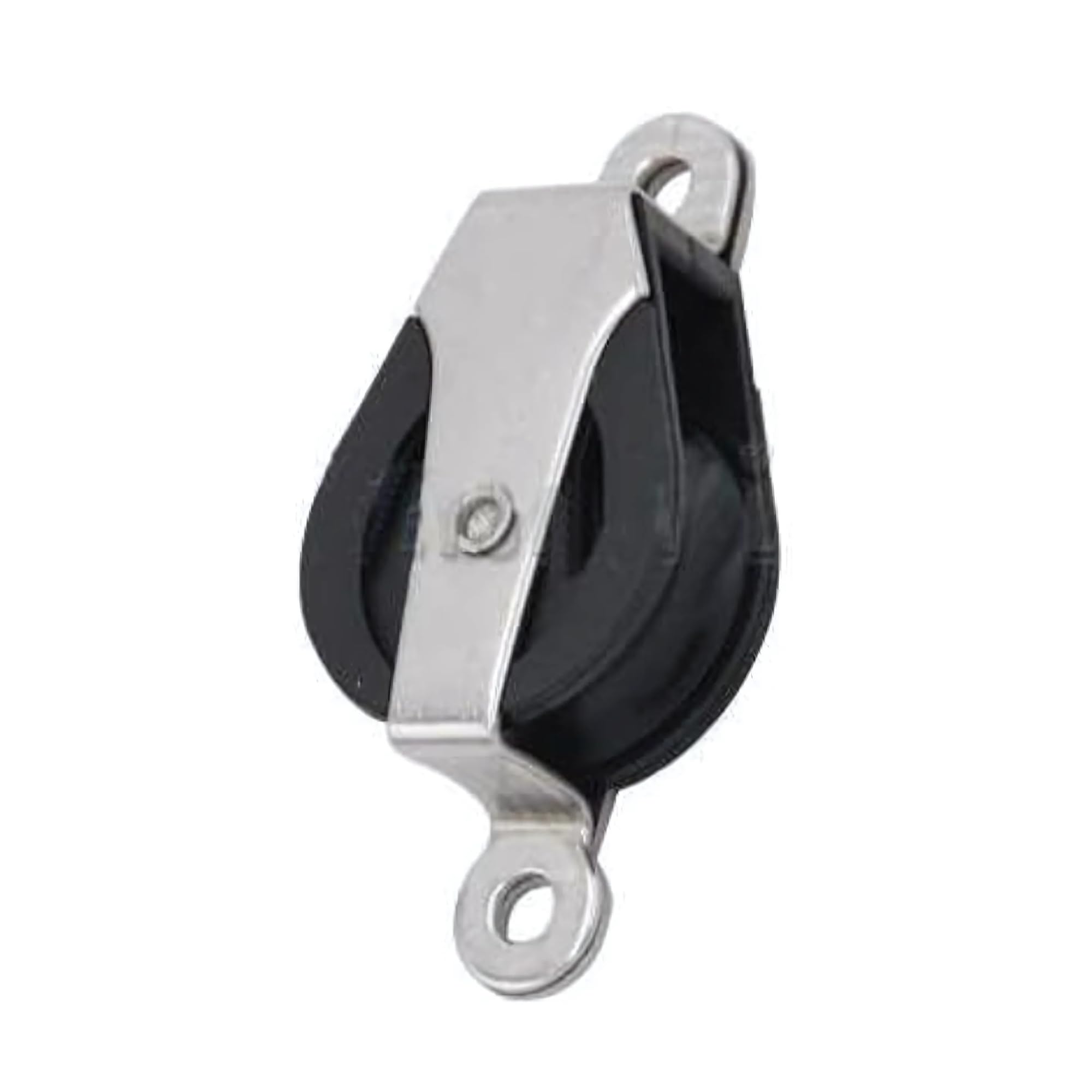 MarineNow 30mm Sailing Cheek Block Marine 316 Stainless Steel Rope Pulley Nylon Sheave (10-Pack)