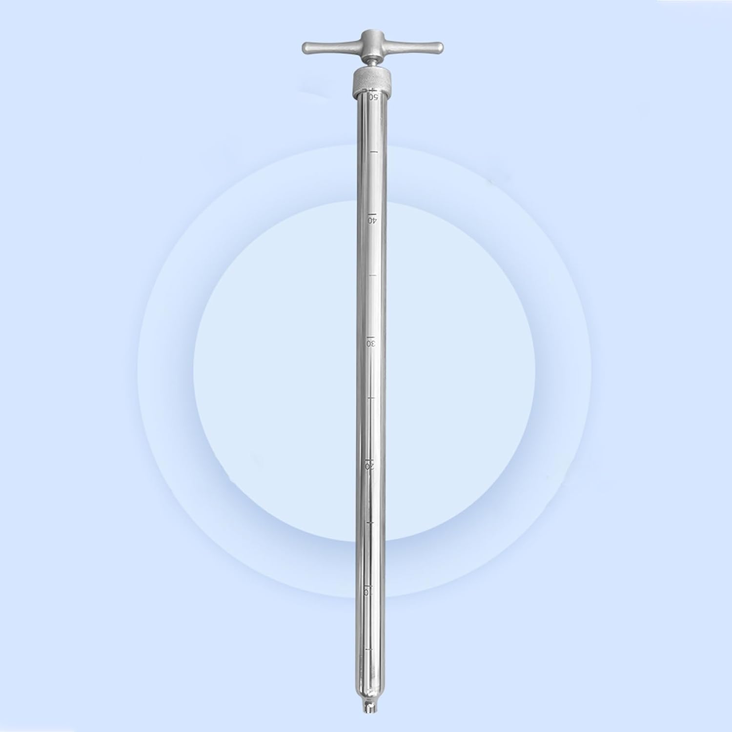 Pull Out Liquid Sampler with Scale,304 Stainless Steel Liquid Thief Sampler,for Laboratory,Scientific Research Institutions and Industrial Liquid Sampling(Size:0.5m(1.6ft))