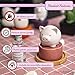 Lively Breeze Pinky Pig, Diffusers for Essential Oils and Aromatherapy Fragrance, Non-Electric Ceramic, White Ceramic Oil Diffuser Car, White Ceramic Diffuser Bathroom and Desk Office Decor, Pink Vase