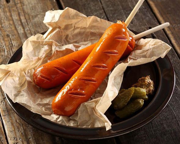 すっごく のび〜〜る！ ウインナー 大量 食品サンプル スクイーズ すっごく のび〜〜る！ ウインナー 大量 食品サンプル