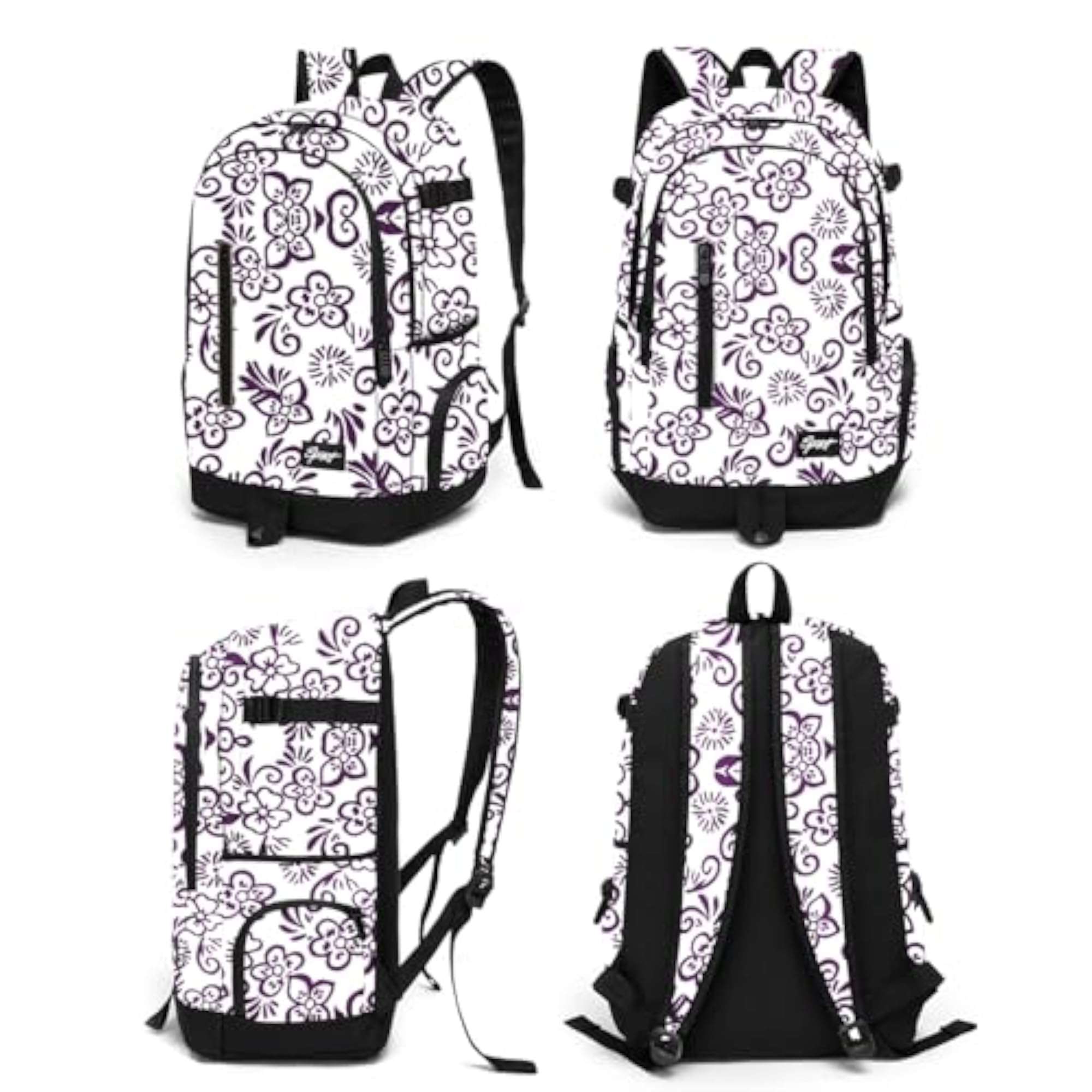 Lightweight School Backpack Travel Bag for Men & Women