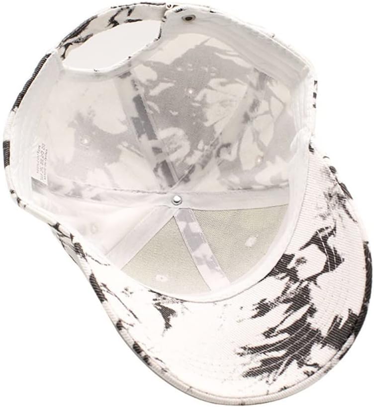Tie Dye Baseball Cap Men's and Women's Trend Duck Spring and Outdoor Casual Sun Shade Hat