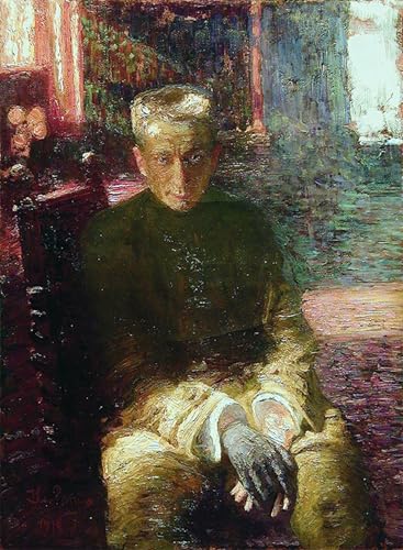 Cuadro Pinturas Famosas Ritratto di Af Kerensky Decoración Despacho