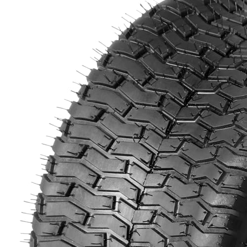 SUNROAD 15x6.00-6 Lawn Mower Turf Tires 15x6x6 4PR Garden Tractor Golf Cart Tires Tubeless Pack of 2 - Thumbnail 5
