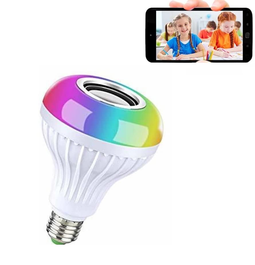 SAFETYNET Smart Wi-Fi Bulb Camera 3 in 1 Hidden Camera Bluetooth ...