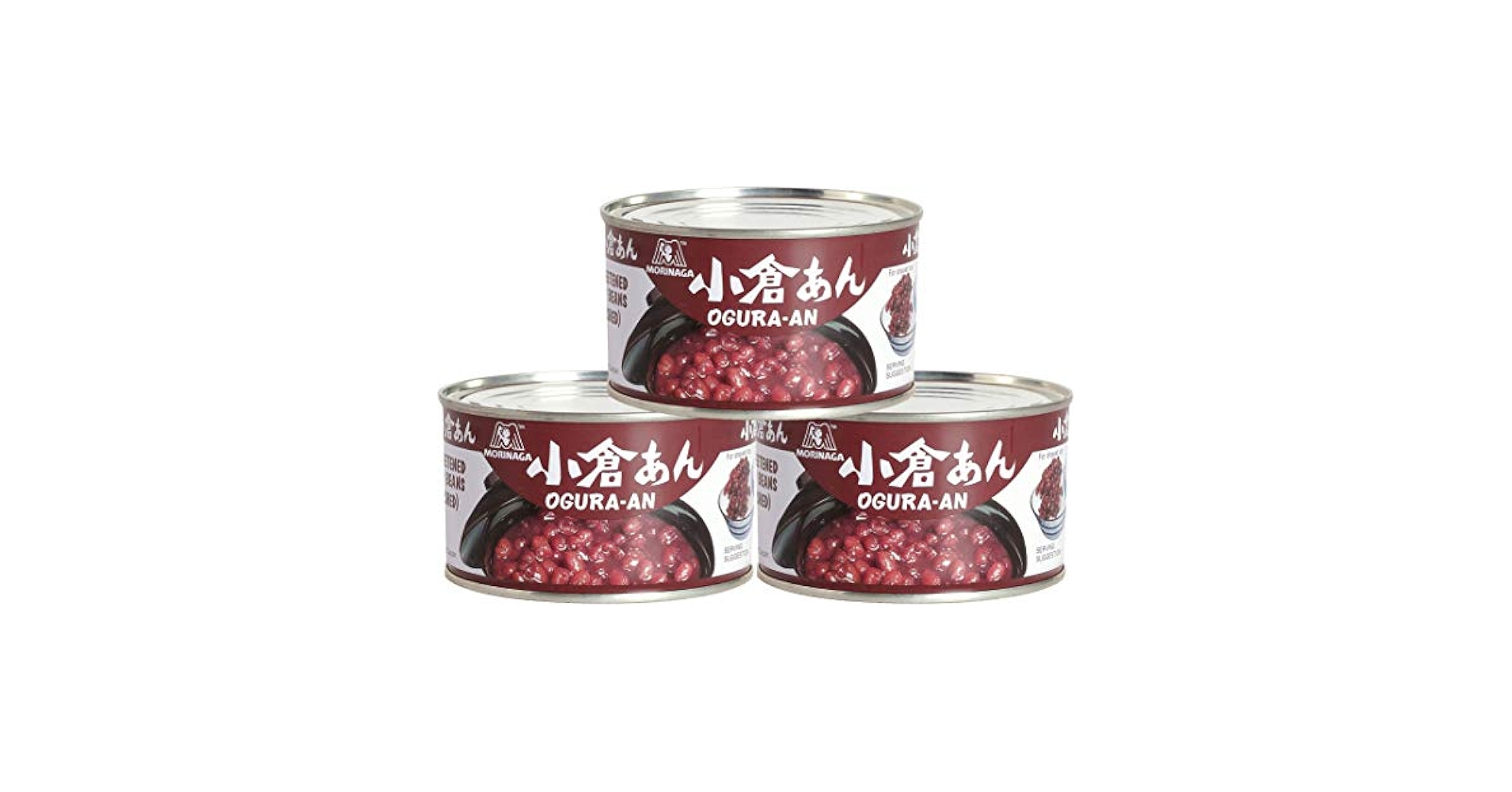 Amazon.com : Morinaga Ogura An (Sweetened Red Beans) 15.16