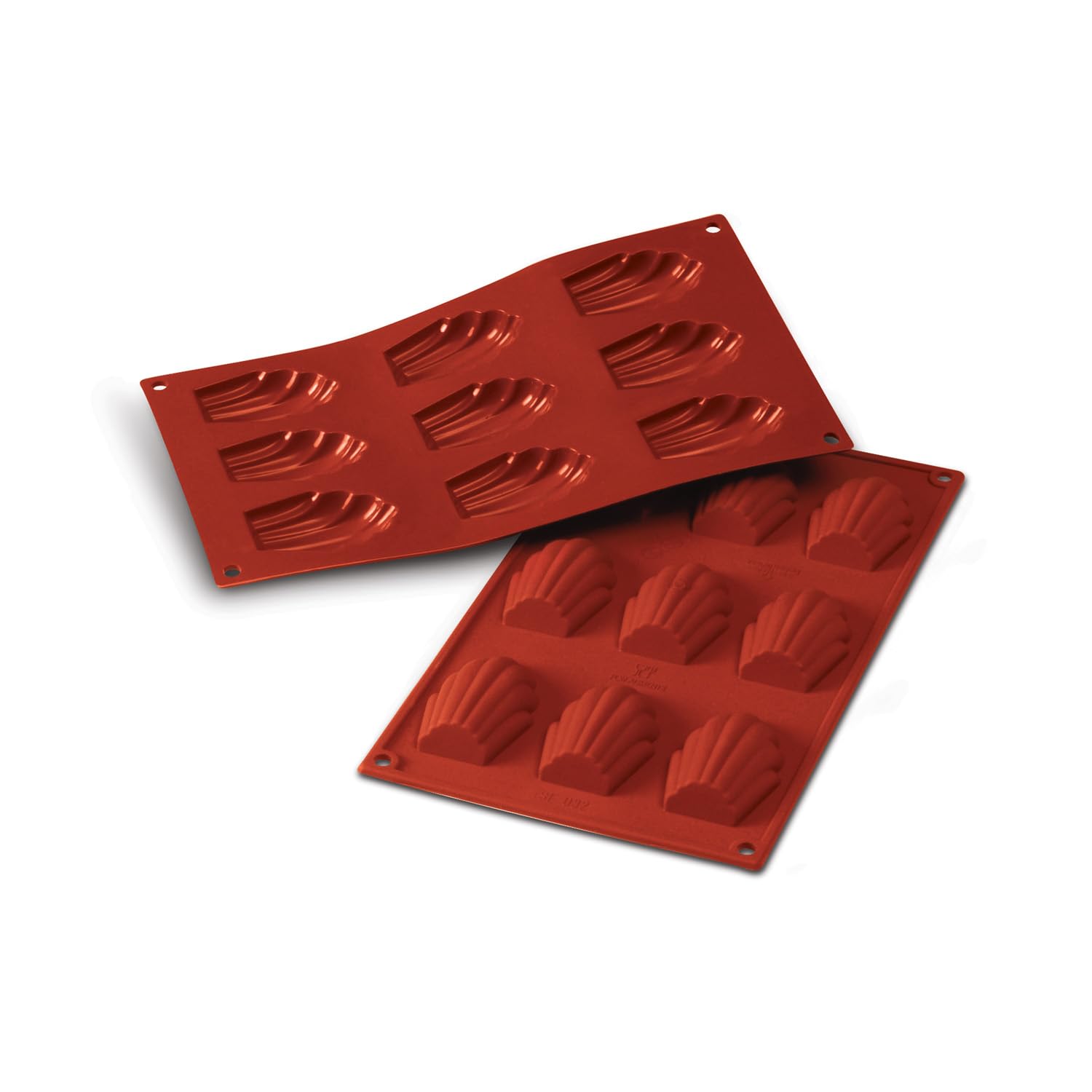 Moule en silicone pour Monoportions MADELEINE Silikomart, l'élégance du Made in Italy