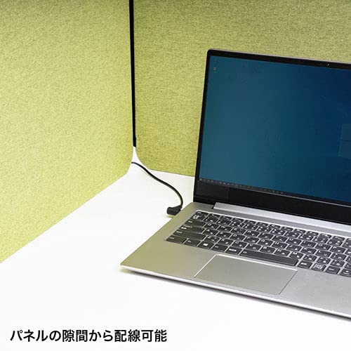 Amazon | サンワサプライ 吸音フェルト卓上パーティション(W1400