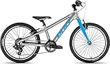  Puky LS-Pro 20-7 Alu Kinder Fahrrad silberfarben/blau