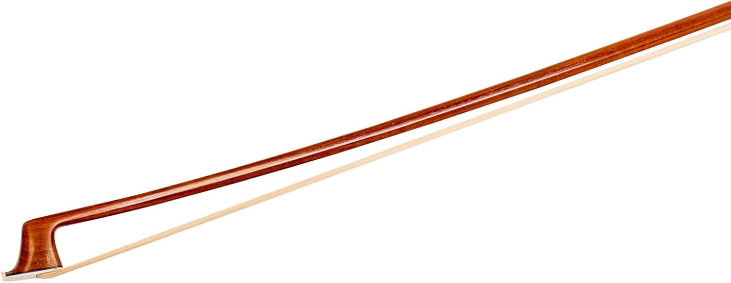 MI&VI NB-530 Classic Violin Bow 1/4 Size with Rosin for Bow Hairs Included - Ebony Frog - Well Balanced - Light Weight - Mongolian Horse Hair (Violin 1/4) - MIVI Music