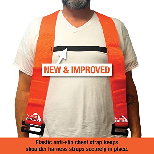 Forearm Forklift FFMCVP Shoulder Harness – Orig. Model - Lift And Move Furniture, Appliances, Supports Up To 800 Lb. Moving Harness Set, 2 Harnesses And 2 Center Straps That Are Ea 9’4 Inch Long thumb #3