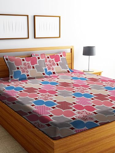 See full amazon price history chart for Dream Living 100% Microfiber bedsheet for Double Bed with 2 Pillow Covers Breathable | Wrinkle Free and Super Soft Touch Flat Double Bedsheet Geometric Print- Red and Blue Dream Living 100% Microfiber bedsheet for Double Bed with 2 Pillow Covers Breathable | Wrinkle Free and Super Soft Touch Flat Double Bedsheet Geometric Print- Red and Blue (B0CV45BRK8) Amazon Price History, Amazon Price Tracker
