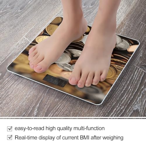 Báscula Digital de Baño con Pantalla LCD y Vidrio Templado miniatura 5