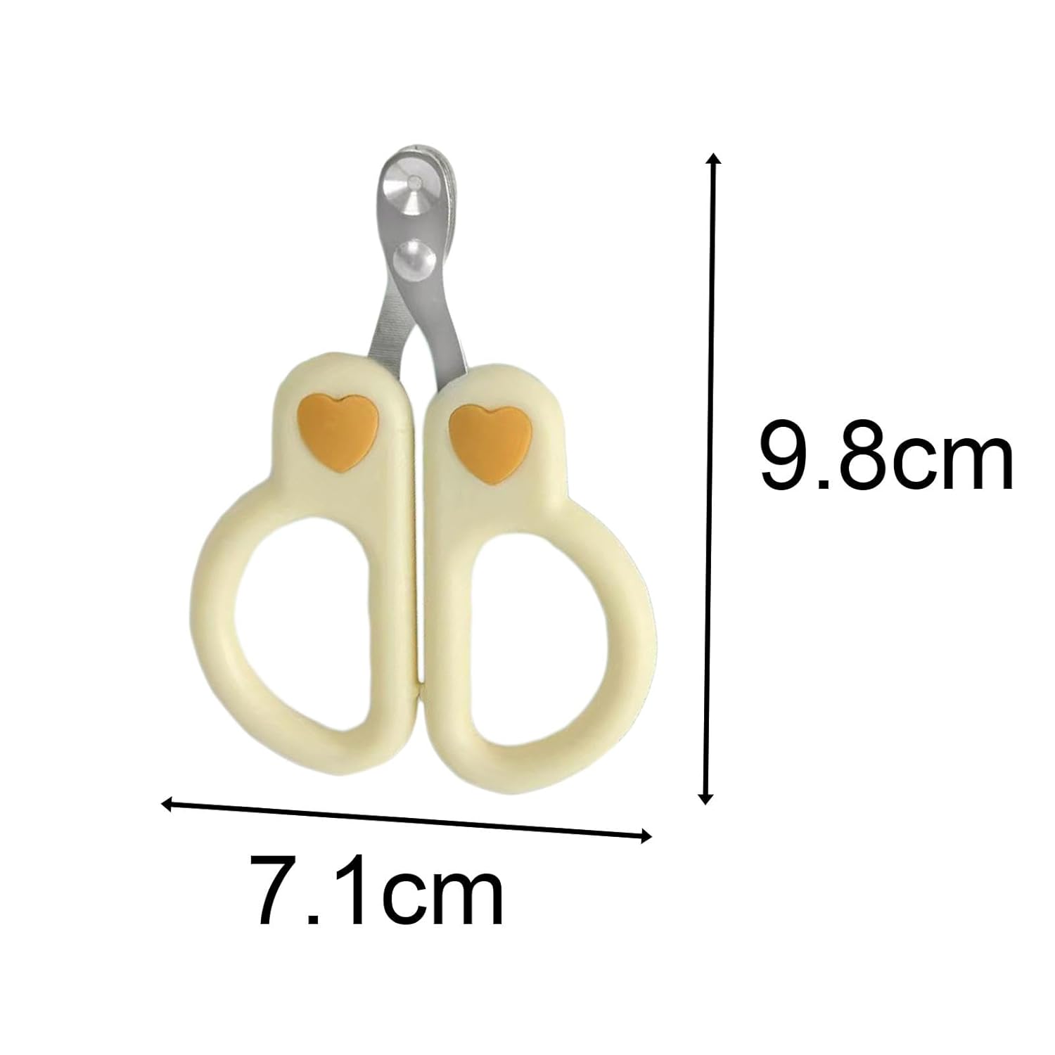Enakshi Pet Nail Clippers Claw Care Round Cut Hole Cat Nail Cutter Dog Nail Clippers Yellow | Pet Supplies | Dog Supplies | Grooming | Scissors & Fur Clippers