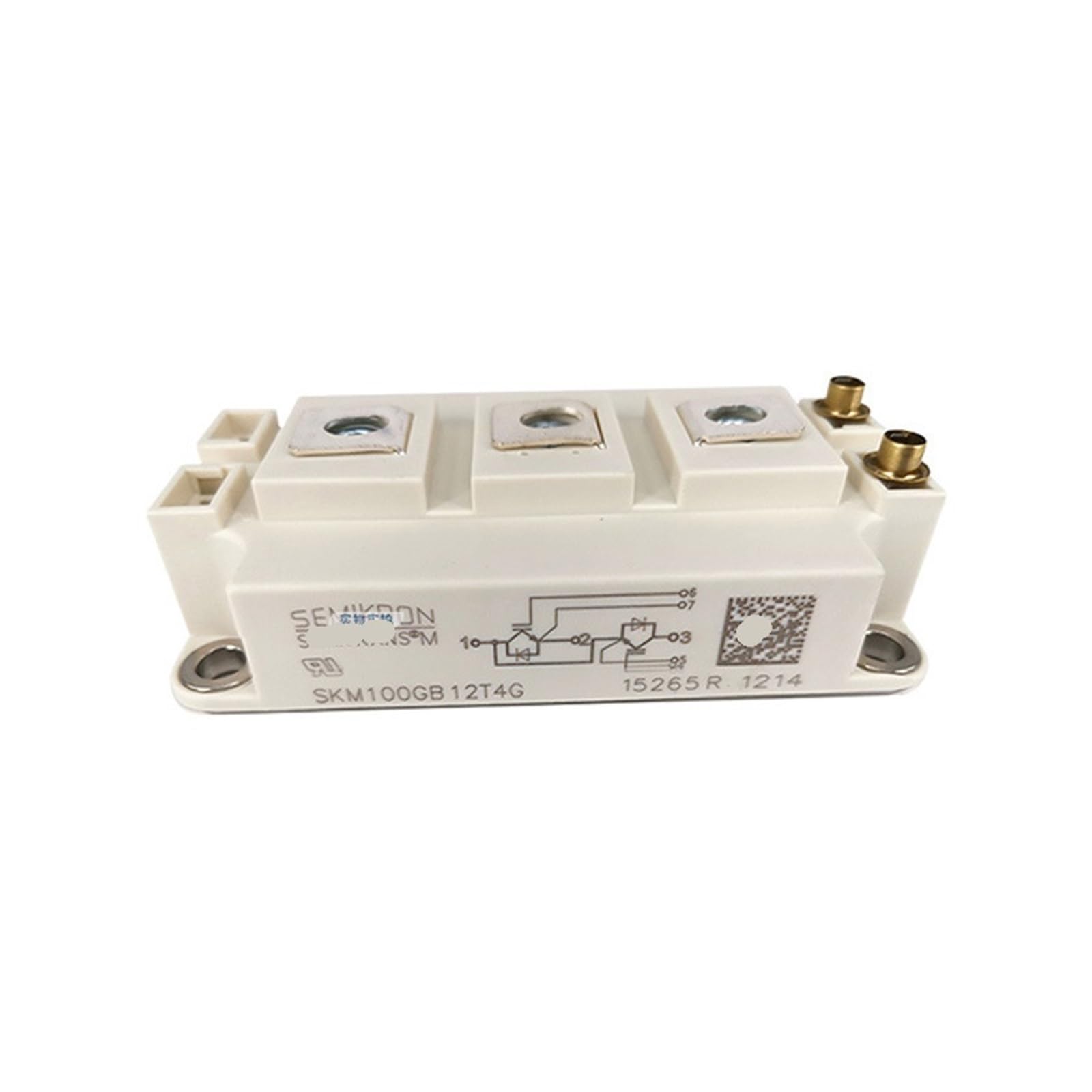 Module IGBT SKM100GB12T4G à commutation rapide et faibles pertes 1200V