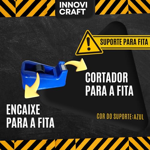 Suporte para fita adesiva azul INNOVI CRAFT