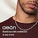 Aeon Jewelry 925 Sterling Silver Necklace - 1mm Diamond Cut Curb Chain Necklace | 20