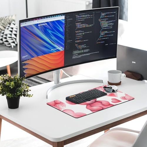 Peach Style Bear Mouse Pad Gaming 60 x 30 cm Antideslizante miniatura 6