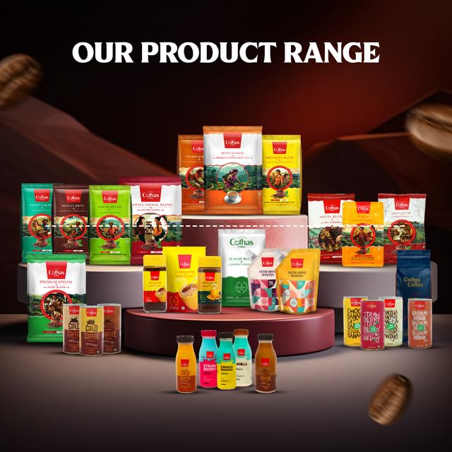 Image of Cothas Coffee - Speciality Blend South Indian Filter Coffee Powder | 85% Coffee & 15% Chicory | Rich Aroma & Strong Taste | Authentic Roast & Ground Filter Coffee (100 g)