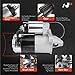 A-Premium Starter Motor Compatible with Ford Probe 1993-1997 & Mazda MX-6 1993-1997, 626 1993-2002, 2.0L, 12V 1.4KW 10-Teeth Clockwise, Replace# F32Z11002A