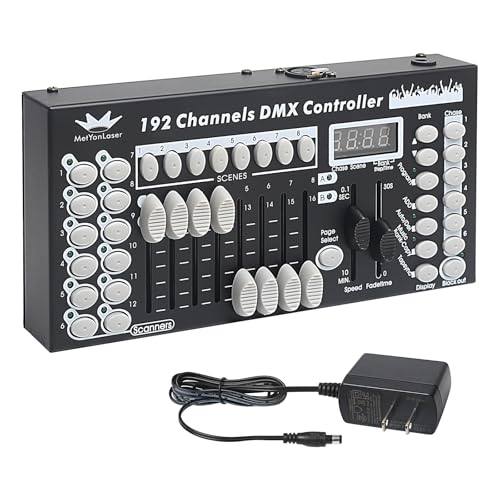 DMX Controller DMX Console 192CH Dmx512 Console Controller Panel Use for Editing Program of Stage Lighting Runing