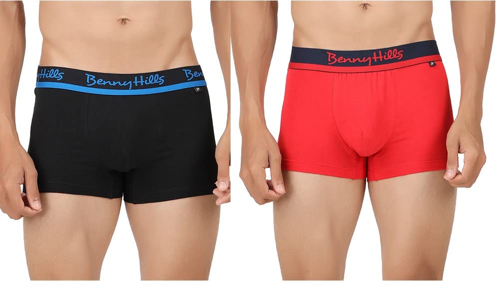 Image of Men's Cotton Soft Modern Stay Fit Trunk (Pack of 2)