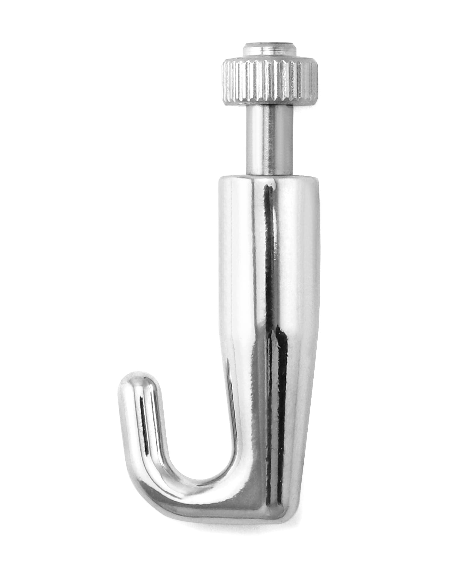 QWORK Art Gallery Display Wire Rope Hanger Hooks, 10 Pack Adjustable Metal Hooks Fit 2.0mm Steel Cables Wire Rope - Image 2
