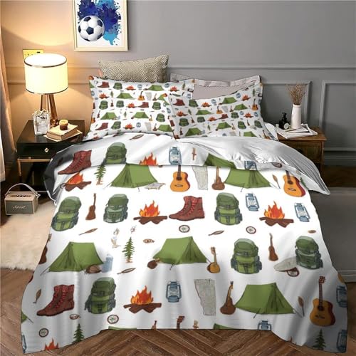 Housse de Couette Papillon 3D en Microfibre Haute Densité Haute Qualité - 6