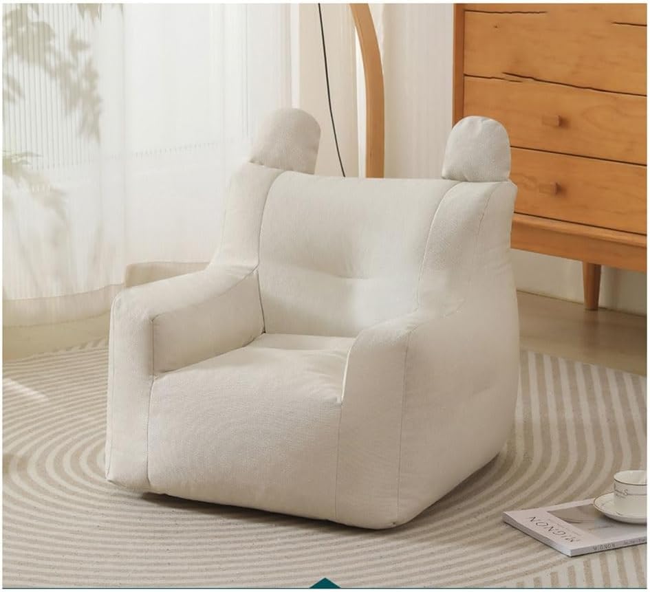 Outdoor Sofa Children's Home Reading Small Sofa Balcony Bedroom Cute Single Tatami Lazy Sofa Small Couch(2)