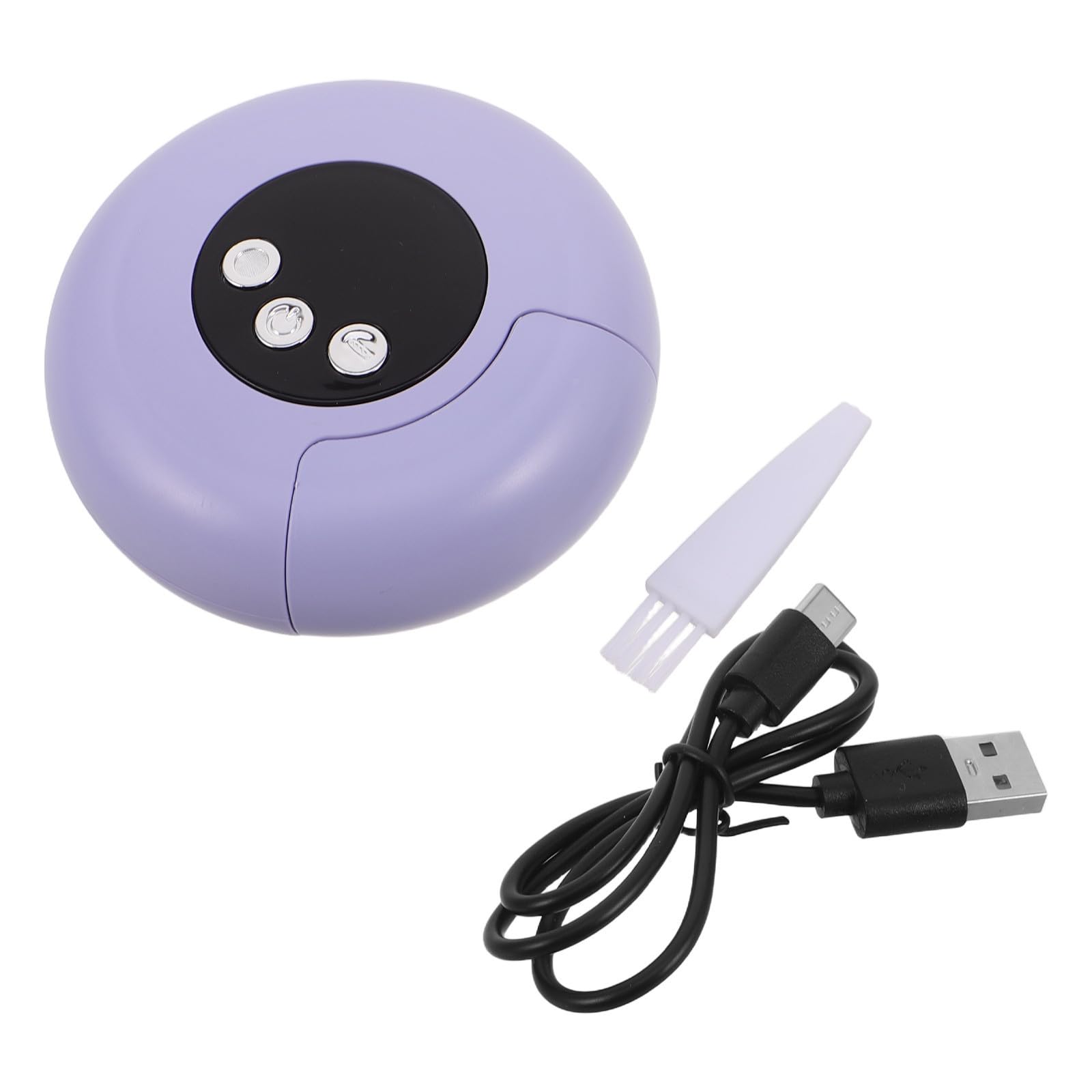 Cortauñas Eléctrico para Bebés Recargable USB de Abs Portátil