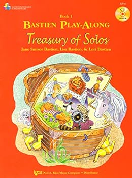 KP16 - Bastien Play-Along - Treasury of Solos Book 1 - Book & CD