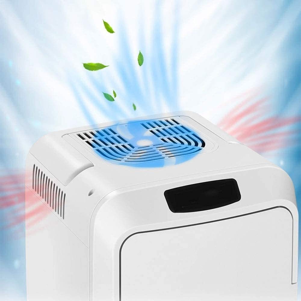 DieffematicBX Nevera Pequeña 12L de Gran Capacidad pequeña Nevera, Mini pequeño hogar Cosméticos Frigorífico, Auto y Casa de Doble Uso de frigorífico, Conveniente for el Estudiante Dormitorio/Inicio