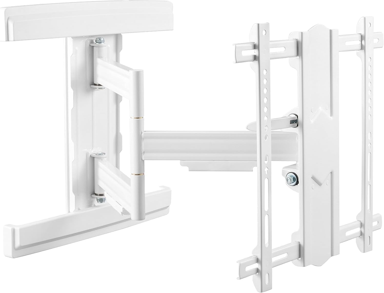 RICOO Supporto TV parete S5744-W Girevole Inclinabile Televisore 45-85" (114-216 cm) Staffa universale Televisione LED/Curvo VESA 200 x 200-400 x 400
