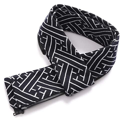 Invachi Men's Wool Blend Pea Coat Mid-Length Slim Fit Trench Coat Top Coat With Detachable Wool Scarf #TOP4