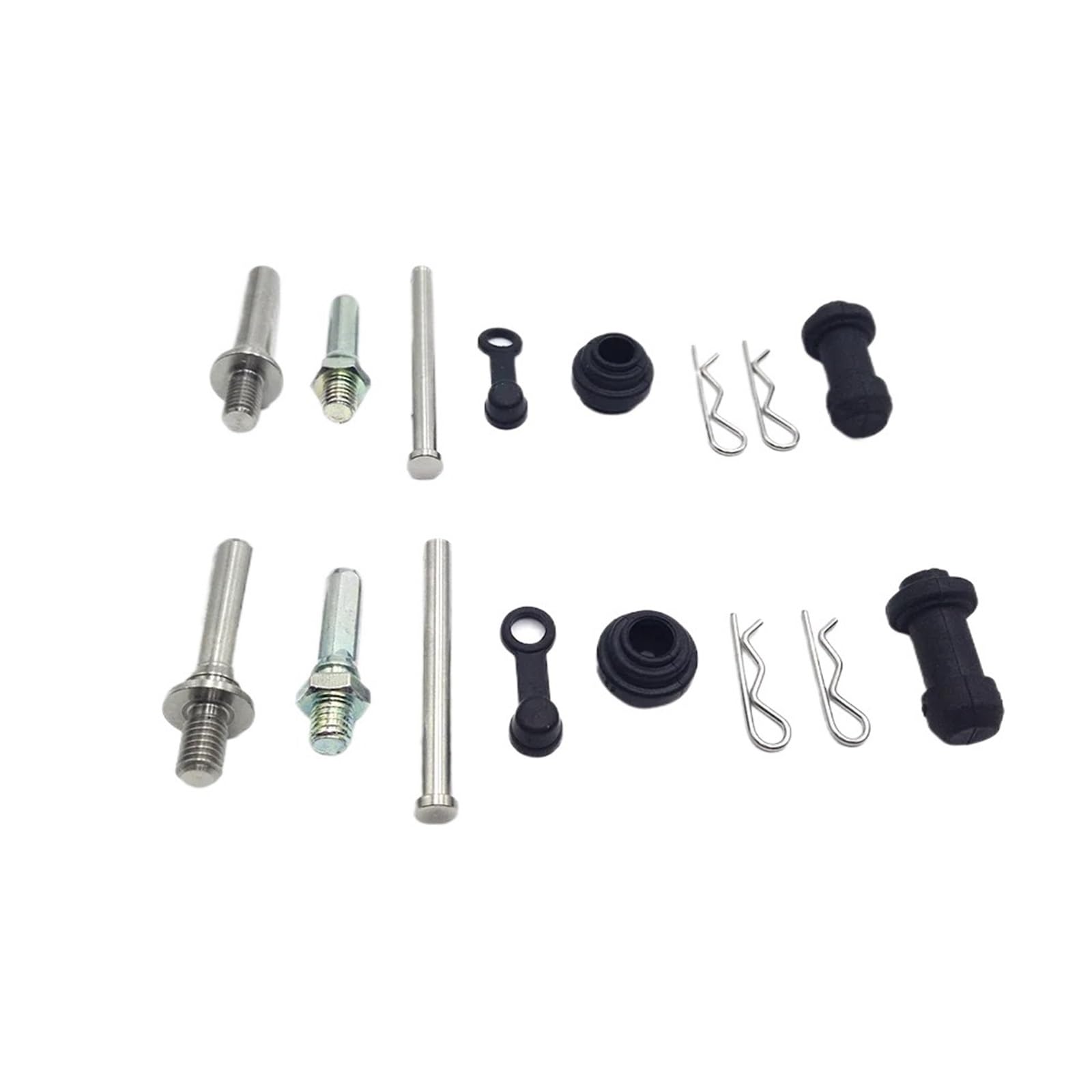 Pasuje do KTM SX Pasuje do HUSQVARNA FE FC TC TX TE Śruba zacisku hamulcowego Sprężyna Klocki hamulcowe Naprawa pompy hamulcowej(Front Repair Kit)