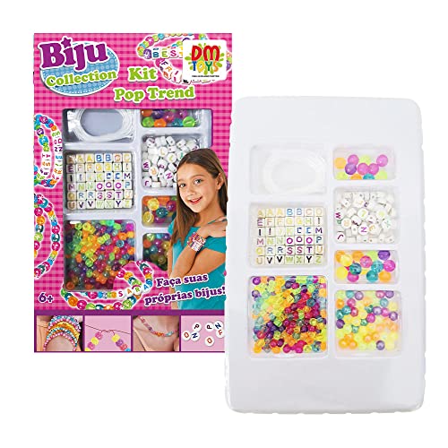 Kit Pop Trend Biju Collection, DM Toys